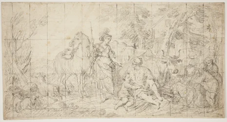 Erminia en de herders
