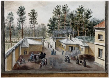 Het ziekenhuis van St. Mary Magdalene in Pavlovsk, ca. 1783