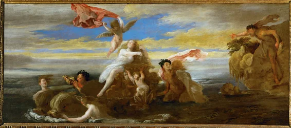 Galathea en Polyphemos (populierenhout)