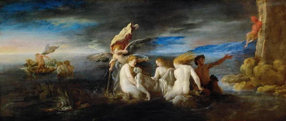 Hero treurt om de dode Leander, ca. 1622