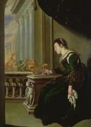 Artemisia rouwt om Mausolus