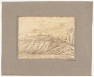 Uitzicht vanaf Solfatara di Pozzuoli, Napels
