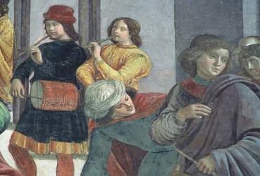 Muzikanten, uit het Huwelijk van de Maagd