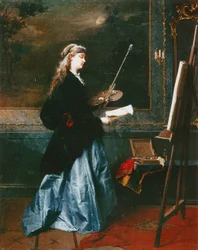 De schilder, 1864