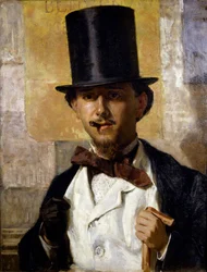 Portret van Bernardo Celentano