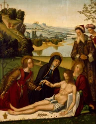 Rouw over de dode Christus