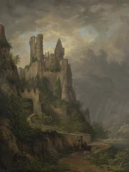 De Vautsburg aan de Midden-Rijn