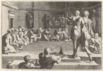 Het Banket van Alexander de Grote, 1544-1546