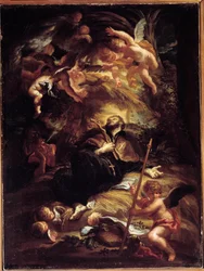 De dood van Sint Franciscus Xaverius (1506-1552), Spaanse jezuïetenmissionaris