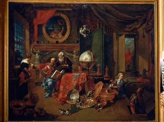 Een oude schroef