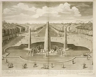 Fontein van Apollo in de tuinen van Versailles