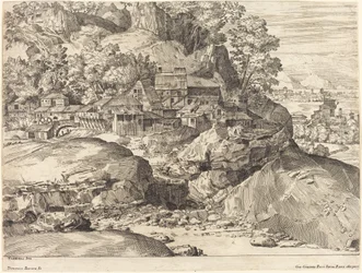 Landschap met een molen, ca. 1650