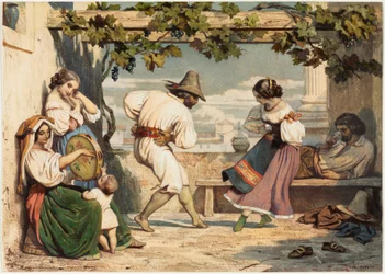 La Saltarelle, ca. 1800