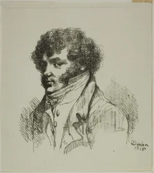 Portret van Brunet, Drukker