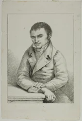 Portret van Monsieur de Menneval