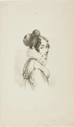 Portret van een jonge dame
