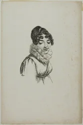 Portret van een jonge vrouw