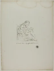 Zittende maagd