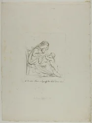 Zittende maagd