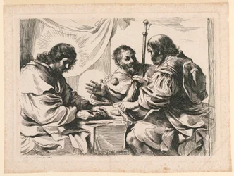 Het avondmaal in Emmaüs