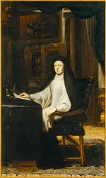 Koningin Maria Anna van Oostenrijk, dochter van keizer Ferdinand III ...