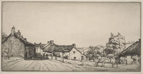 Een dorp in Devonshire