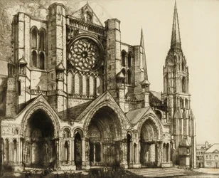 Chartres, Noord Portaal