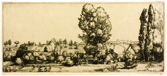 Landschap, Poigny