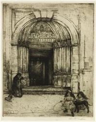 Portaal van St. Germain-des-Prés