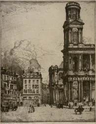 St. Sulpice Parijs, La Grande Tour