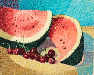 Stilleven in de zomer