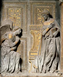 Annunciatie (hoog reliëf)