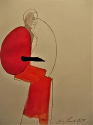 Abstract: Rode vrouw