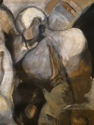 Dynamische abstracte figuren