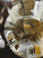 Dynamische spiraal met textuur