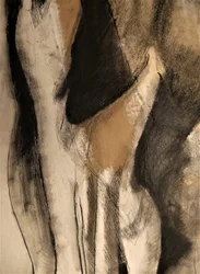 Elegant abstract naakt