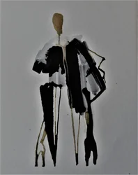 Elegant modefiguur