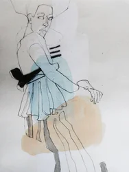 Elegante modeschets