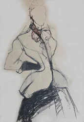 Elegante modeschets