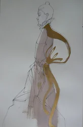 Elegante gouden mode