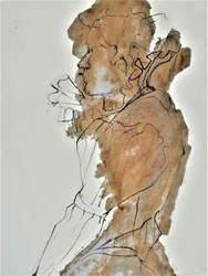 Expressief mannelijk portret