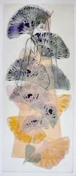 Figuur van een ginkgoblad