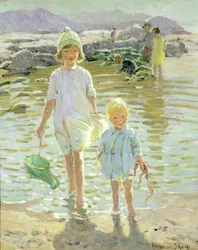 Kinderen aan de kust