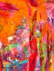 Levendige abstracte energie