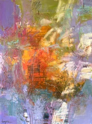 Levendige abstracte energie