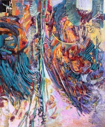 Levendige abstracte energie
