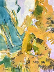 Levendige abstracte natuur