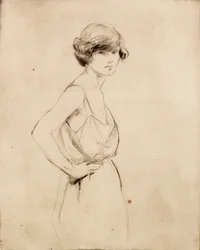 Mei in haar Camisole