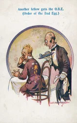 Geur van slecht ei (kleurenlitho)