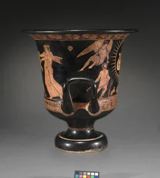 Detail (rode-figuur lekythos)